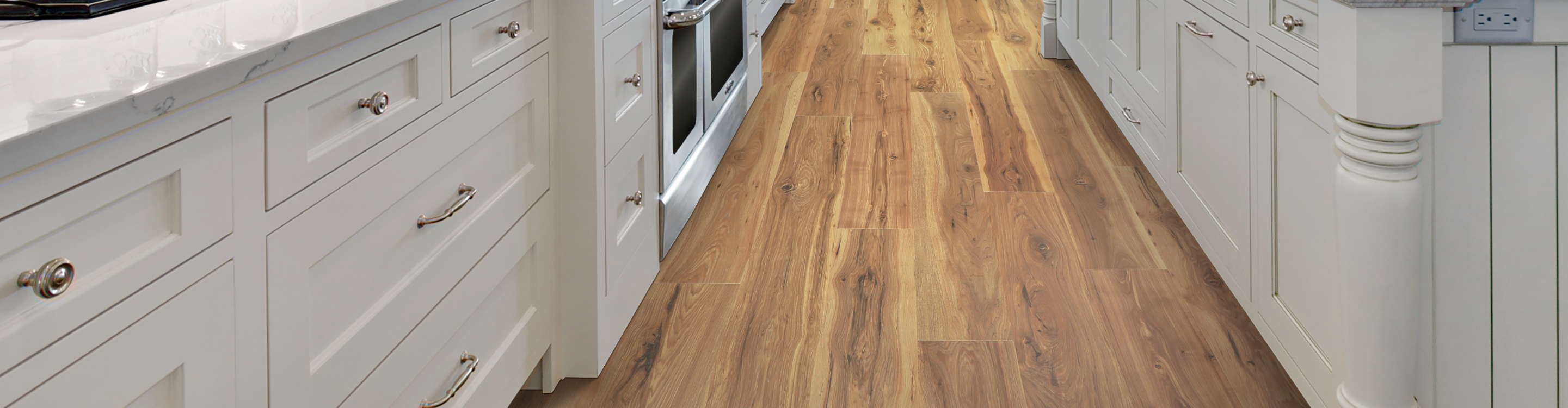 Wood Look Laminate in Kitchen