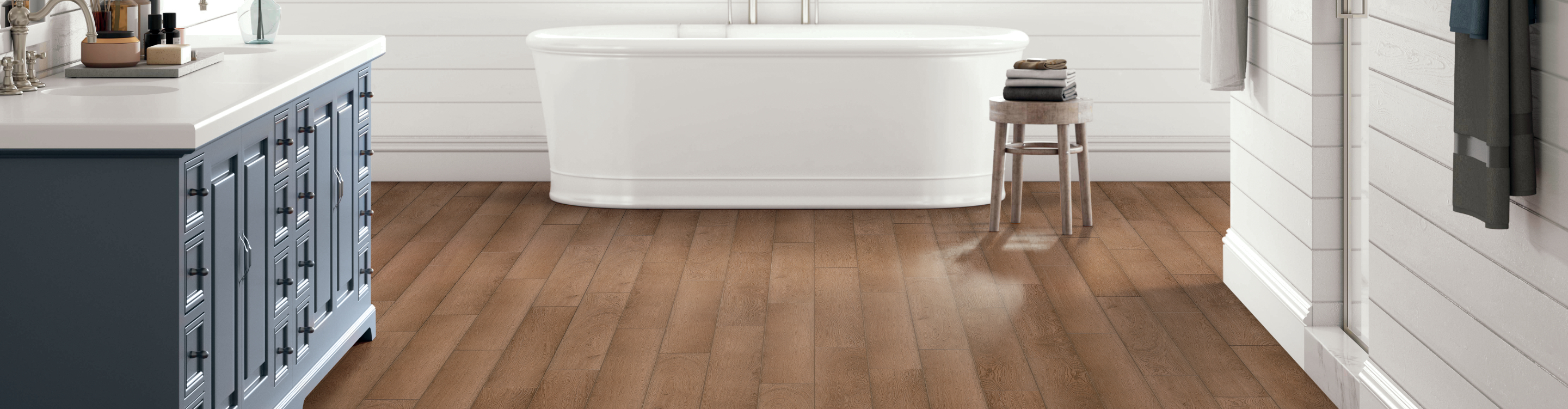 Waterproof Flooring in Bathroom